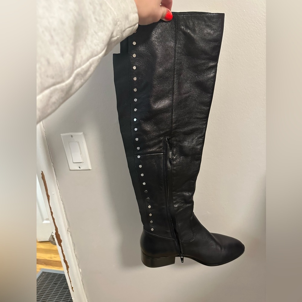 Thigh High Black Boots